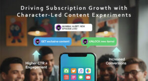 Driving Subscription Growth with Character-Led Content Experiments