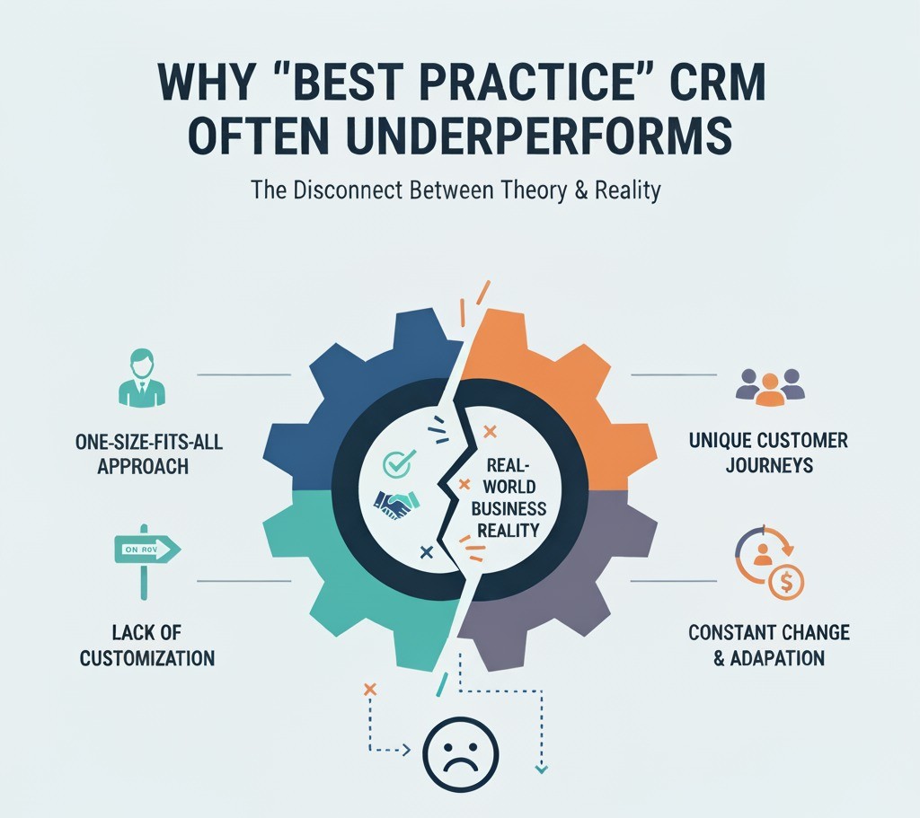 Why “Best Practice” CRM Often Underperforms 1 Why “Best Practice” CRM Underperforms in Real Businesses
