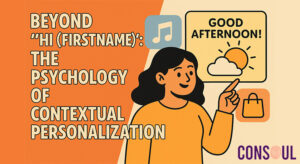 Beyond "Hi FirstName": The Psychology of Contextual Personalization | ConSoul
